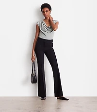 Tall LOFT Versa Ponte Deluxe Flare Pants
