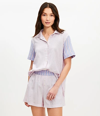Striped Pajama Set