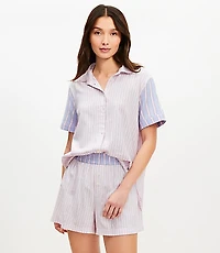 Striped Pajama Set