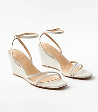 Strappy Ankle Strap Wedge Sandals