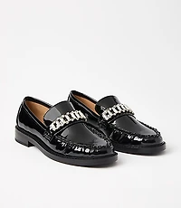 Sparkle Patent Penny Loafers