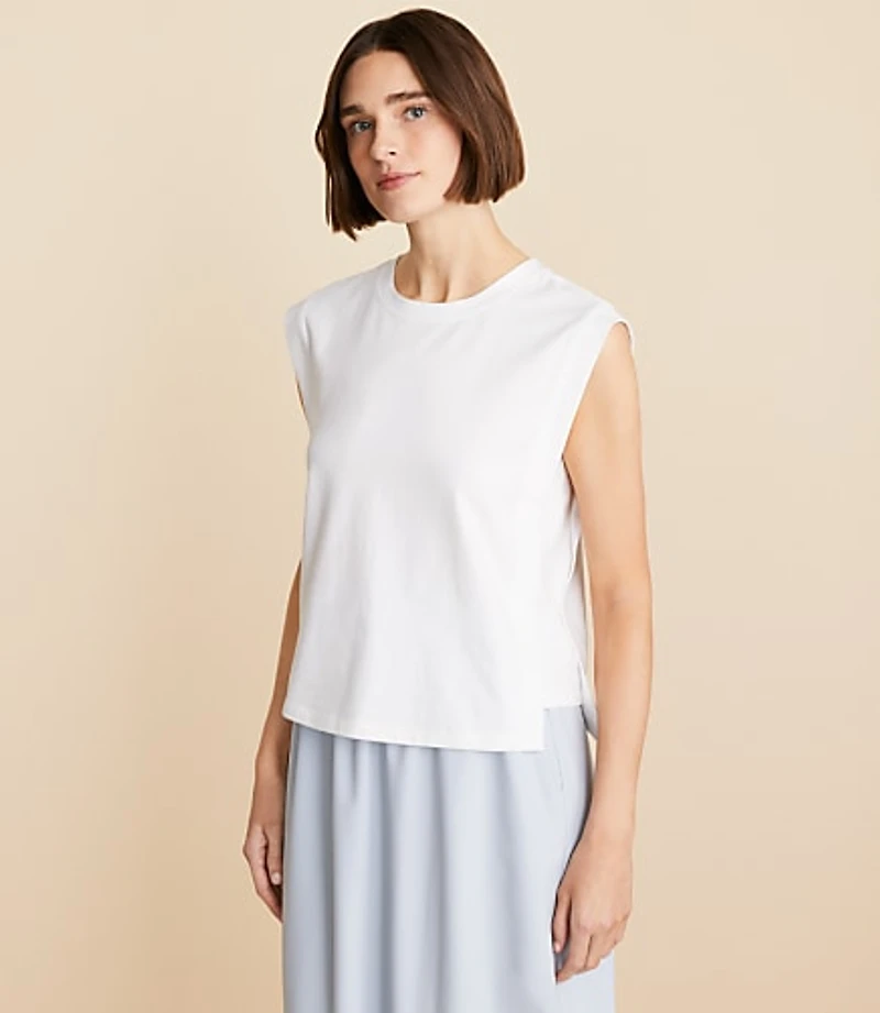 Lou & Grey Modern Jersey Muscle Tank Top