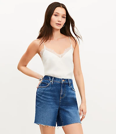Lace Trim V-Neck Cami