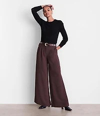Petite LOFT Versa Ribbed Sweater