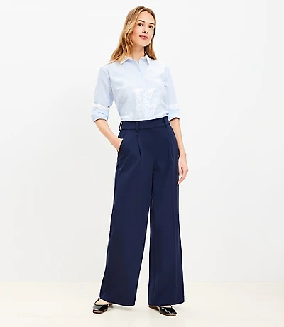Peyton Trouser Pants in Bi-Stretch