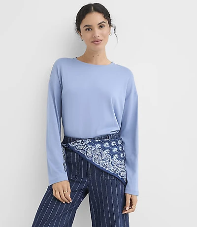 Petite Long Sleeve Modern Tee