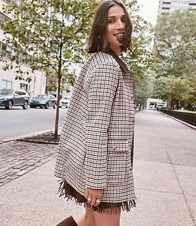 Plaid Barn Jacket