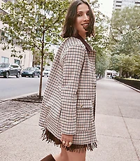 Plaid Barn Jacket