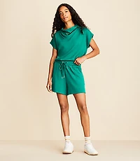 Lou & Grey Seamed Scubasoft Drawstring Shorts