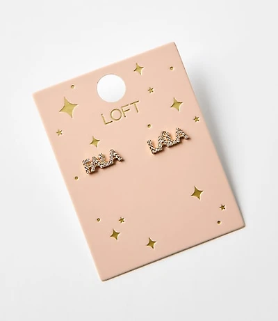 Fa La La La Stud Earrings