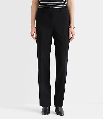 Tall Curvy Parker Straight Pants Twill