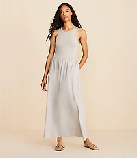 Lou & Grey Wanderweave Cutout Midi Dress