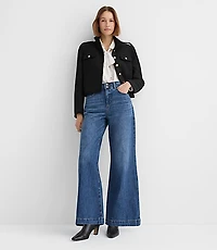 Palazzo Jeans Classic Mid Wash