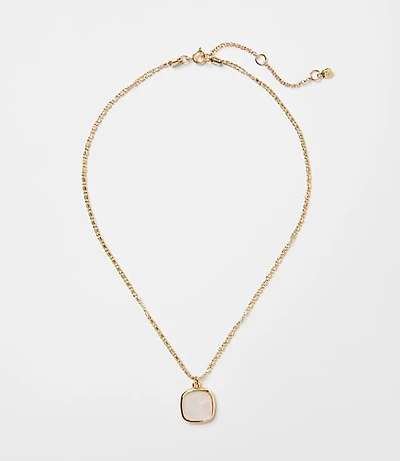 Double Chain Pendant Necklace