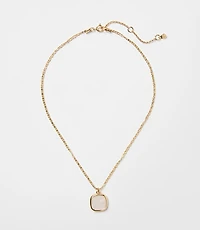 Double Chain Pendant Necklace