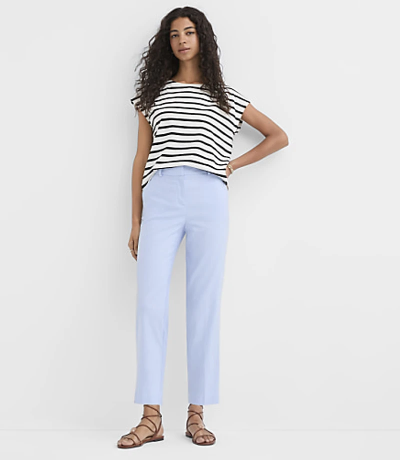 Riviera Slim Pants Linen Blend