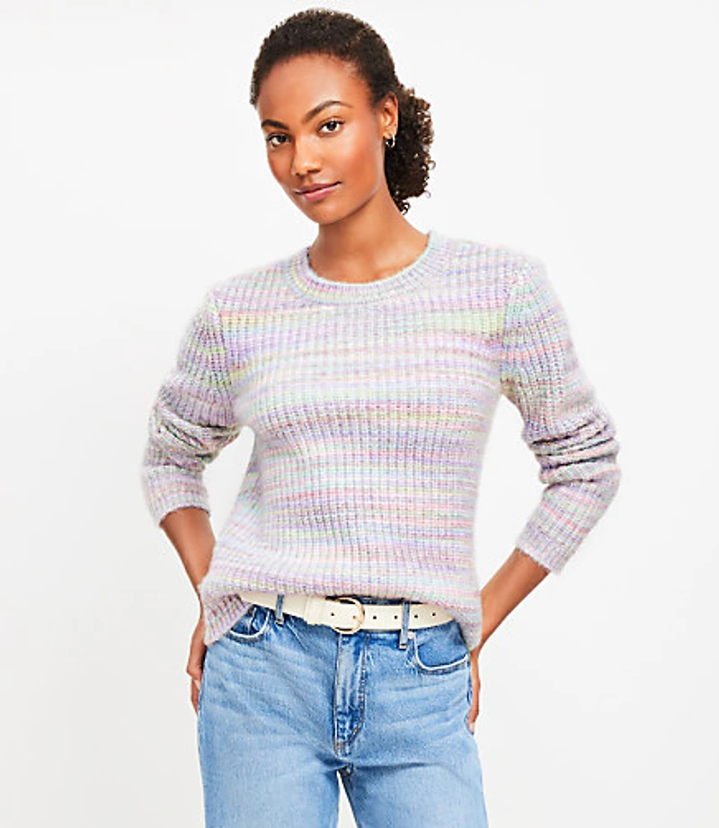 Rainbow Spacedye Sweater