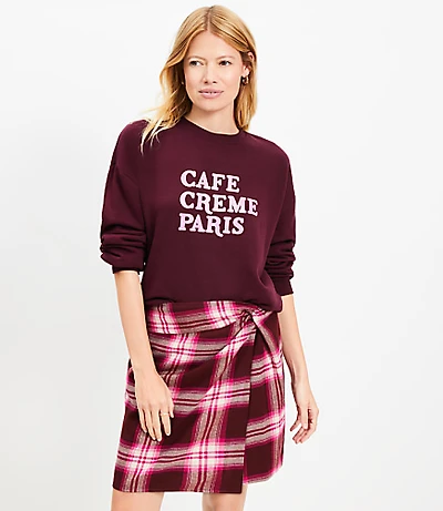 Cafe Creme Paris Sweatshirt