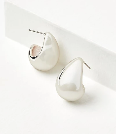 Modern Teardrop Stud Earrings