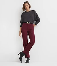 Petite Parker Straight Pants Twill