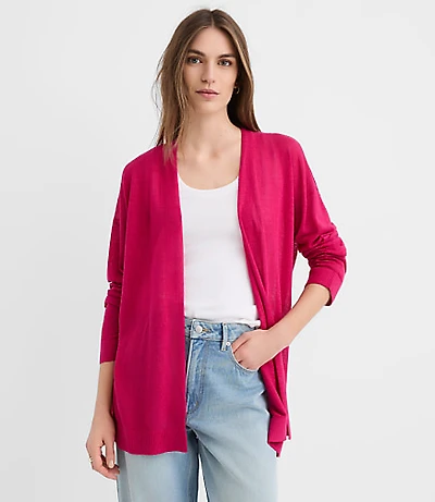 Sheer Open Cardigan