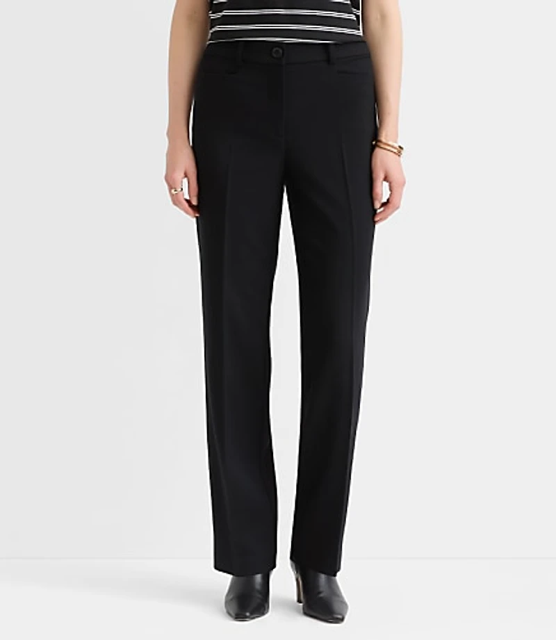 Curvy Parker Straight Pants Twill