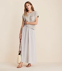 Lou & Grey Wanderweave Maxi Pocket Skirt