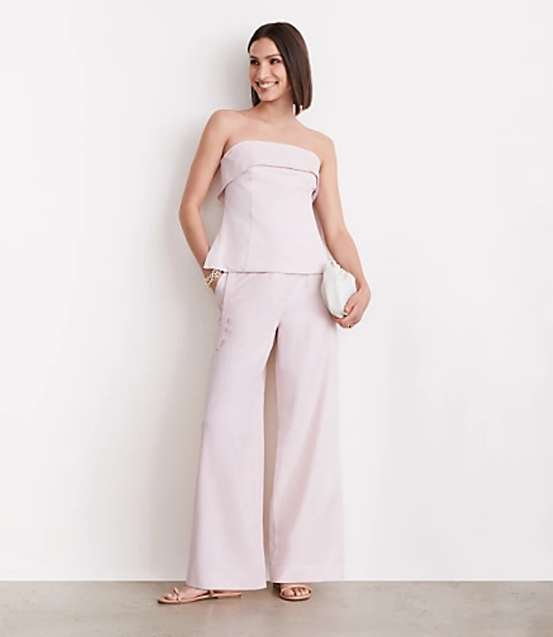 LOFT Versa Pure Spun Foldover Strapless Top