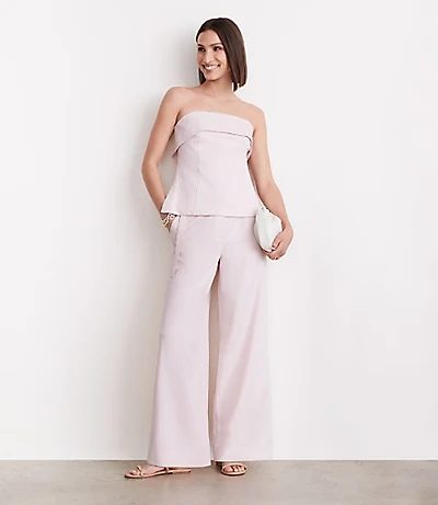 LOFT Versa Pure Spun Foldover Strapless Top