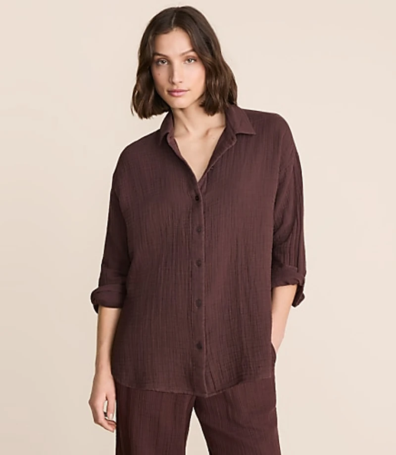 Petite Lou & Grey Triple Cloth Shirt