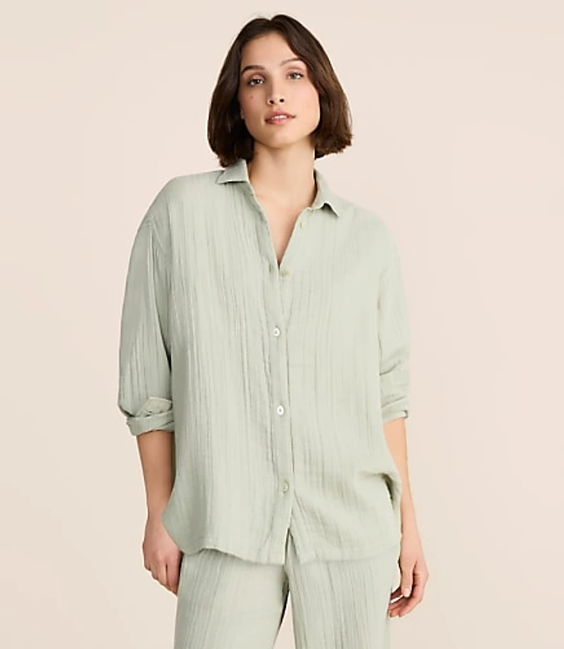 Petite Lou & Grey Triple Cloth Shirt