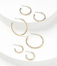 Modern Hoop Earring Set