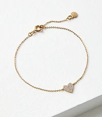 Demi Fine Pave Heart Bracelet