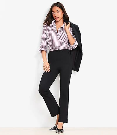 Tall Ponte Straight Pants