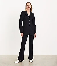 Petite LOFT Versa Ponte Deluxe Sculpted Blazer