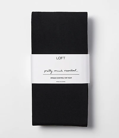 Extra Opaque Control Top Tights