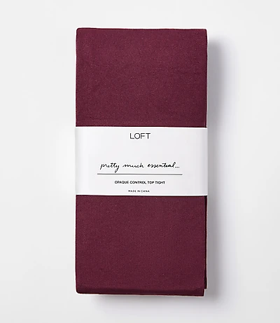 Extra Opaque Control Top Tights