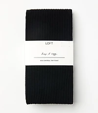 Ribbed Control Top Tights