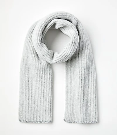 Shimmer Ribbed Scarf
