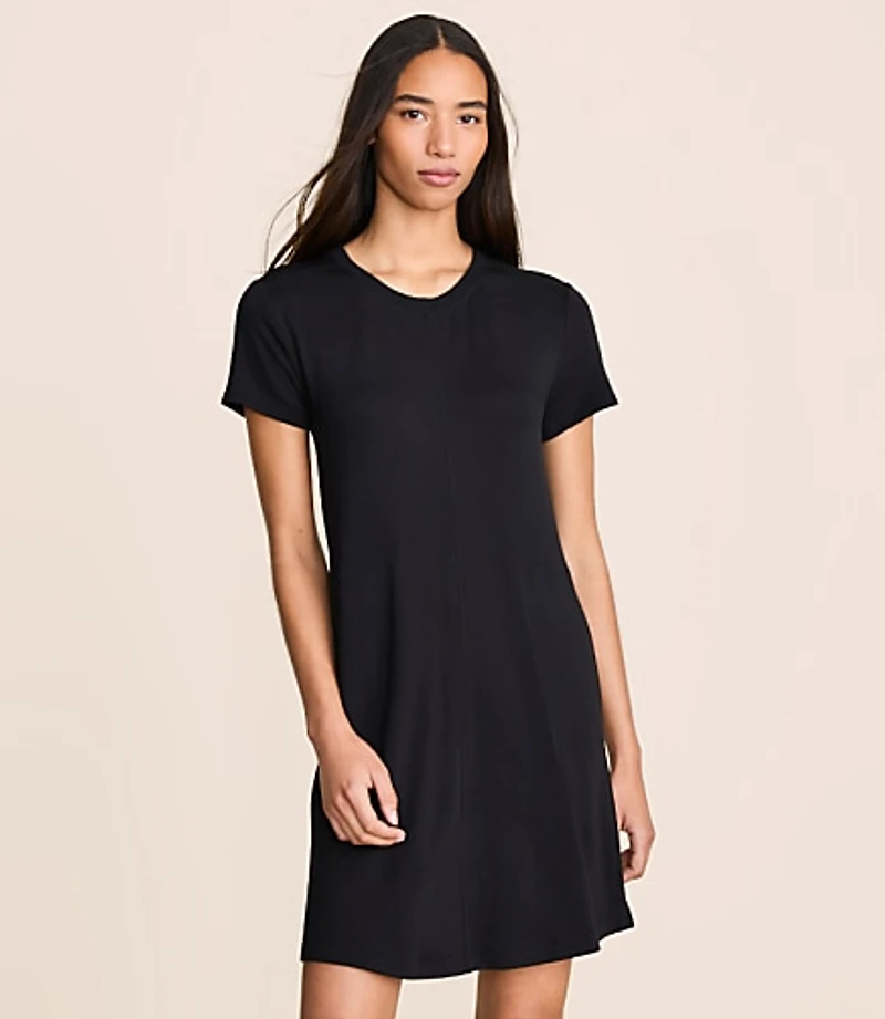Lou & Grey Signaturesoft Mini Pocket Tee Dress