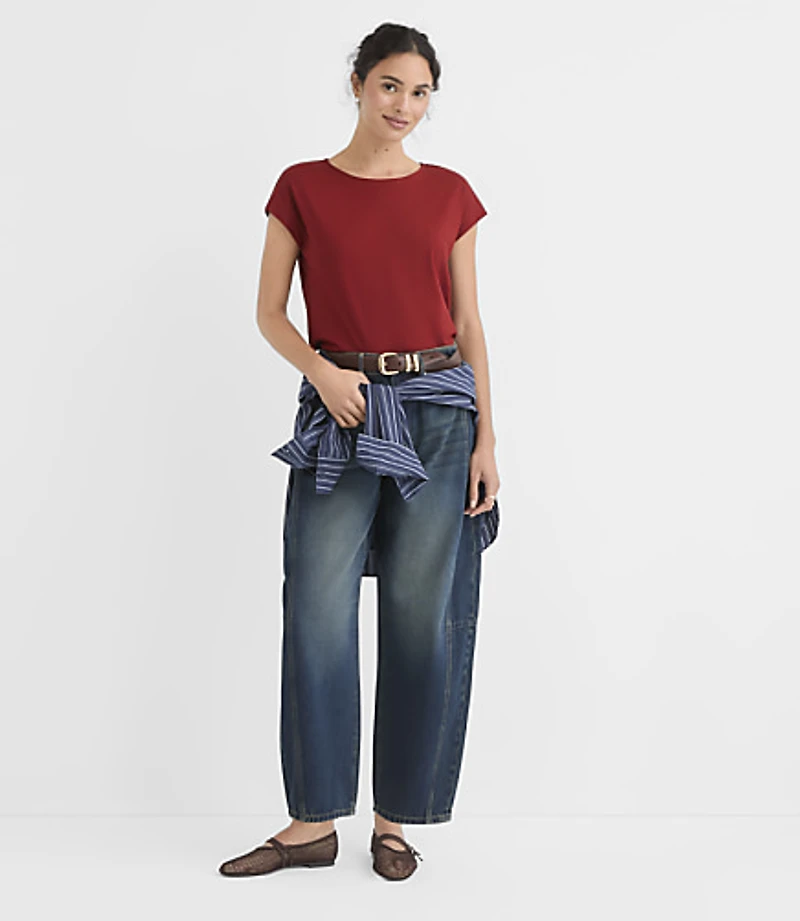 Petite Modern Wedge Tee