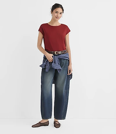 Petite Modern Wedge Tee
