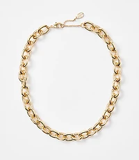 Chain Link Statement Necklace