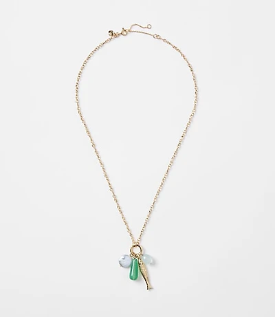 Fish Cluster Pendant Necklace