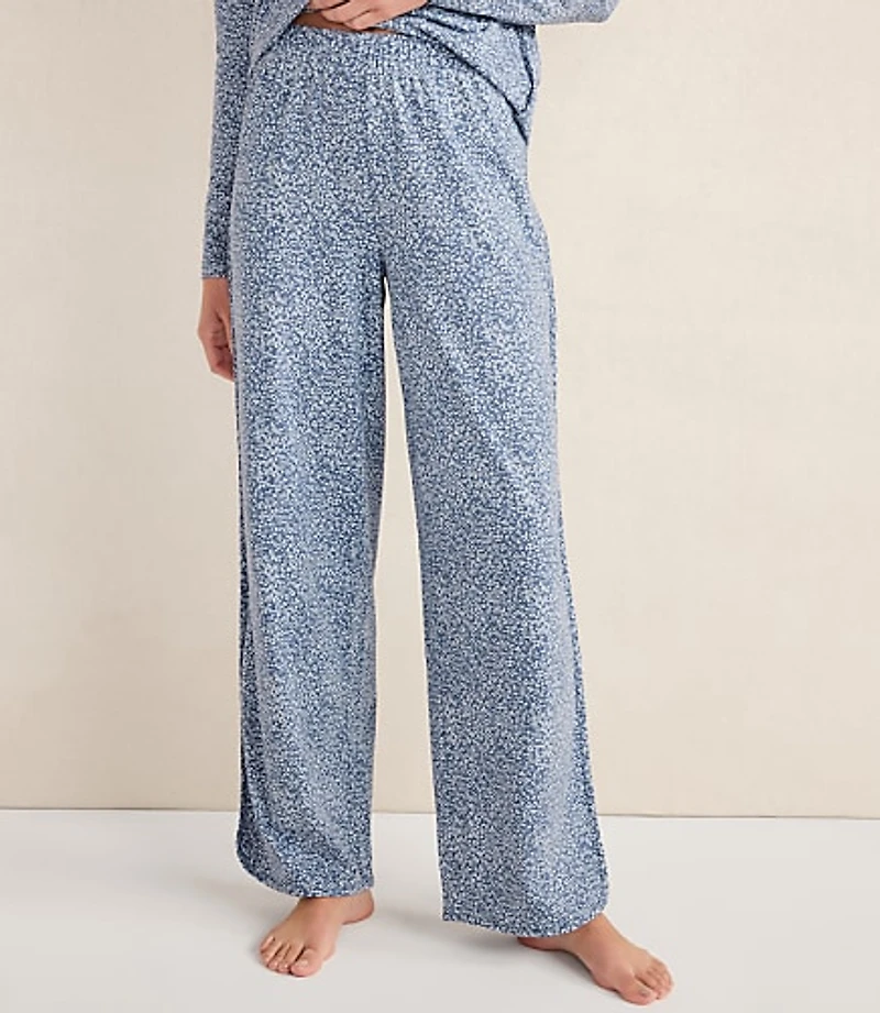 Haven Well Within Organic Cotton Jersey Animal Print Pajama Pants