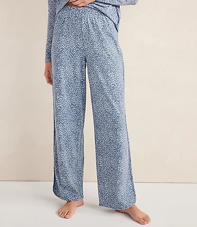 Haven Well Within Organic Cotton Jersey Animal Print Pajama Pants