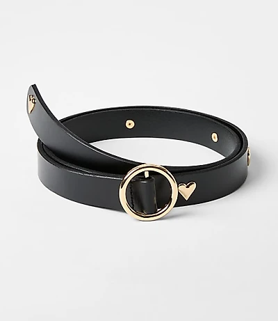 Heart Studded Belt