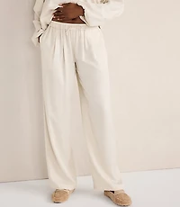 Haven Well Within Washed Pleated Straight Leg Pants