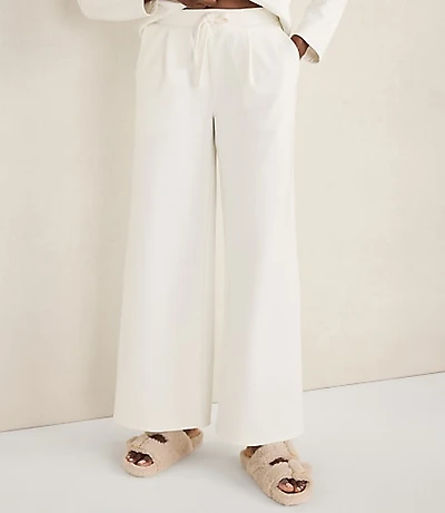 Haven Well Within Soft-Brushed Fleece Wide Leg Pants