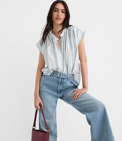 Striped Everyday Dolman Shirt